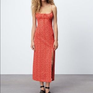Zara Floral Print Dress